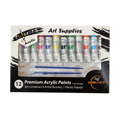 Pintura acrílica y medio