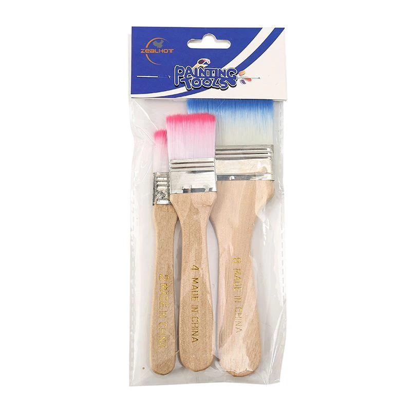 Synthetic Paint Brush Set